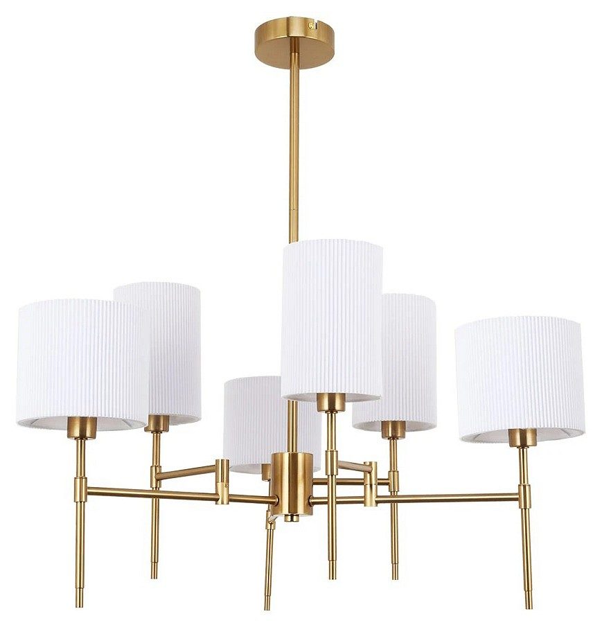 Люстра на штанге Arte Lamp DEBORA A4108LM-6PB