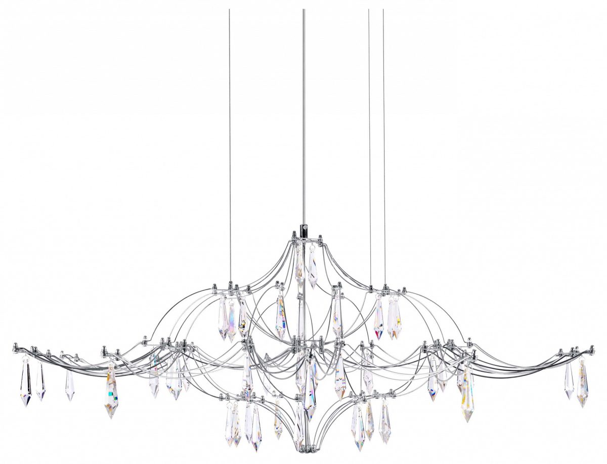Подвесная люстра Loft it Mira 10587/1000 Silver Asfour
