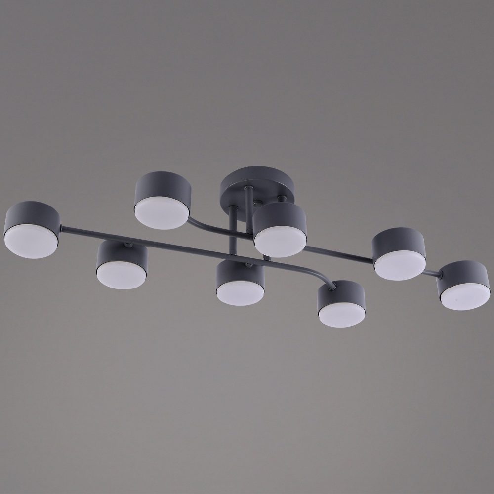 Потолочная люстра Reluce 03722 03722-0.3-08 GREY GX53