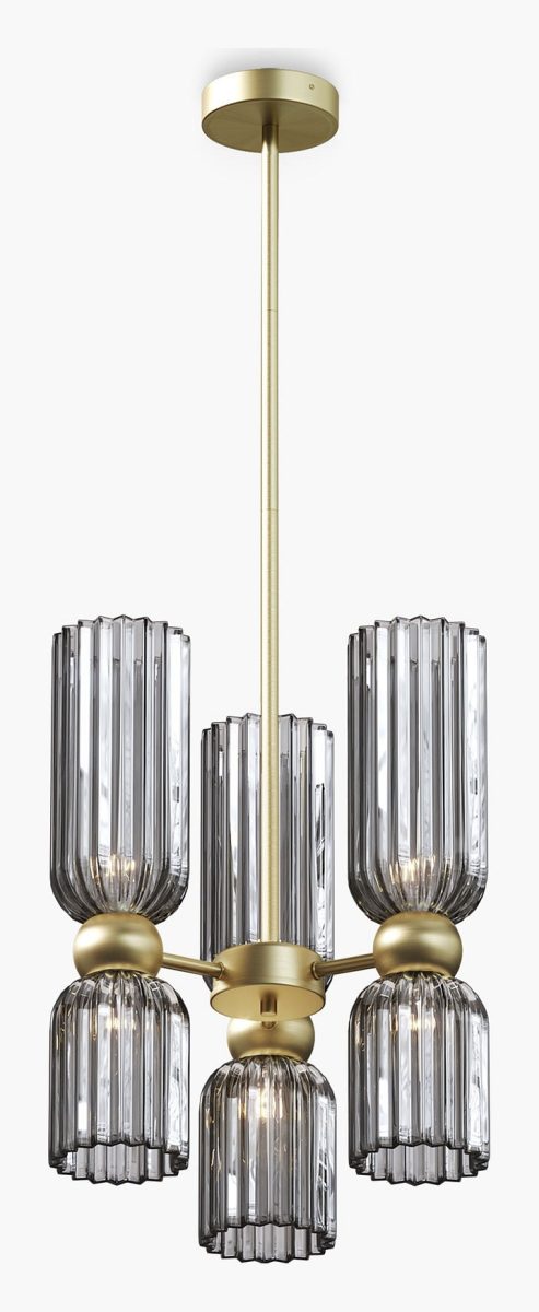 Люстра на штанге Maytoni Антик MOD302PL-06GR
