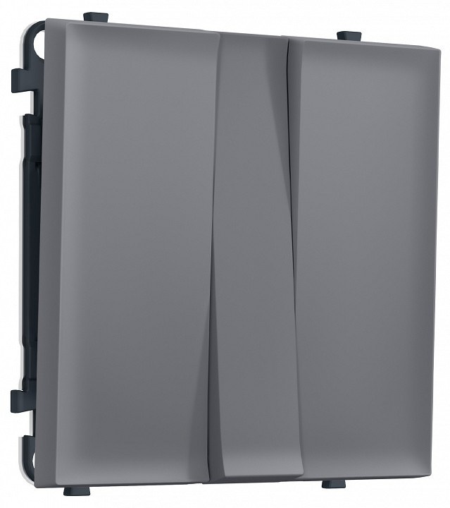 Выключатель трехклавишный без рамки Ambrella Volt MS MS865010