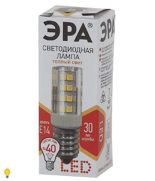 Модель LED T25-5W-CORN-827-E14 Лампы СВЕТОДИОДНЫЕ СТАНДАРТ LED T25-5W-CORN-827-E14 ЭРА (диод, капсула, 5Вт, тепл, E14)