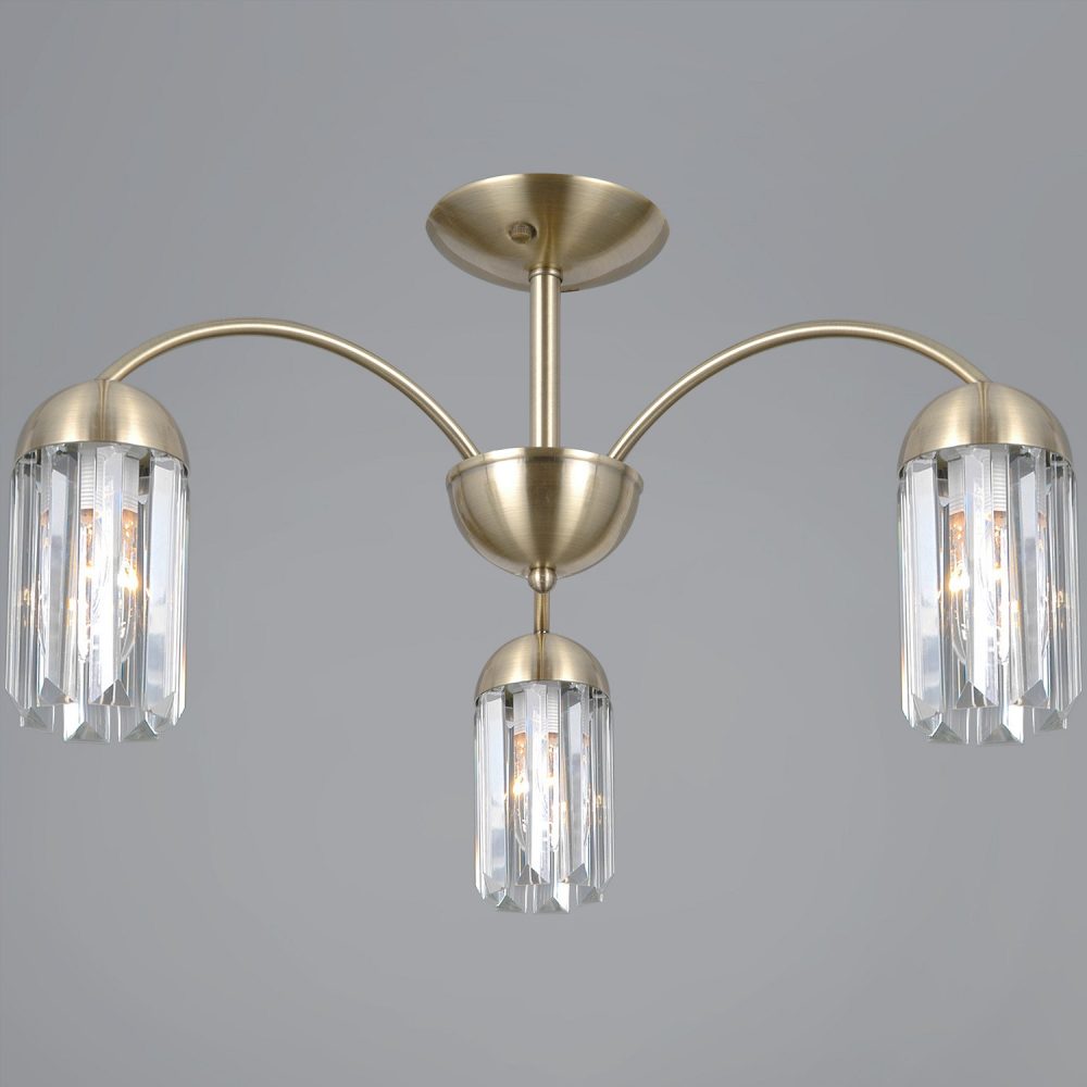 Люстра на штанге ILLUMICO LYRA IL0599-3CSQ-24 AB LYRA