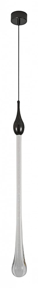 Подвесной светильник Newport 15500 15501/S black glossy