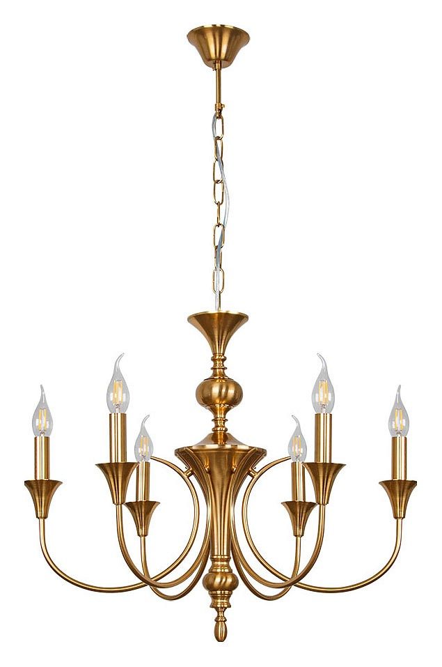 Подвесная люстра Arte Lamp Collinetta A4094LM-6PB