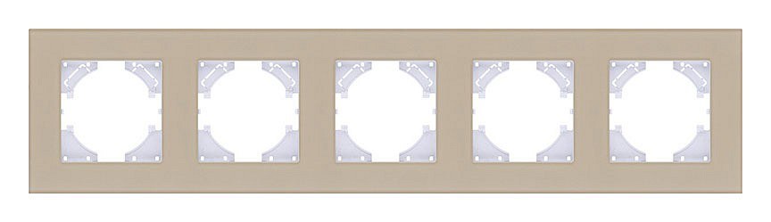 Рамка на 5 постов Kollinger Reflex MG RM5GD