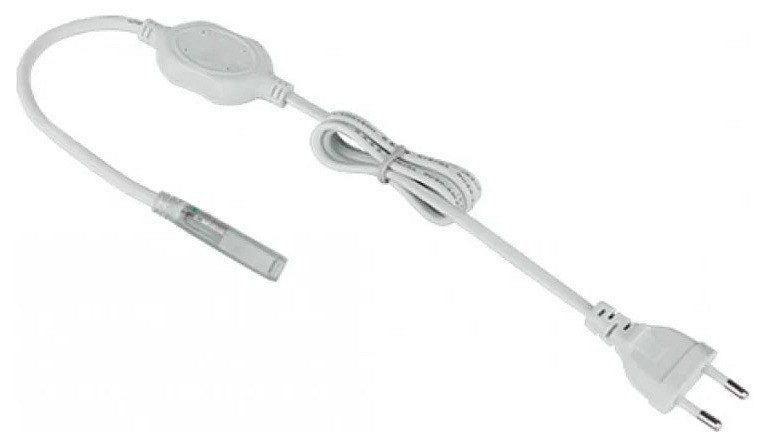 Сетевой шнур для ленты 9.6W 220V Длина 180см