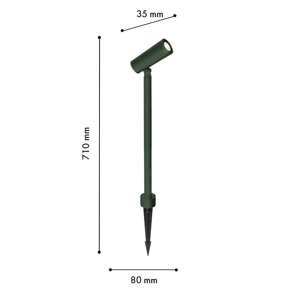 Наземный низкий светильник Favourite Micron 4811-1T