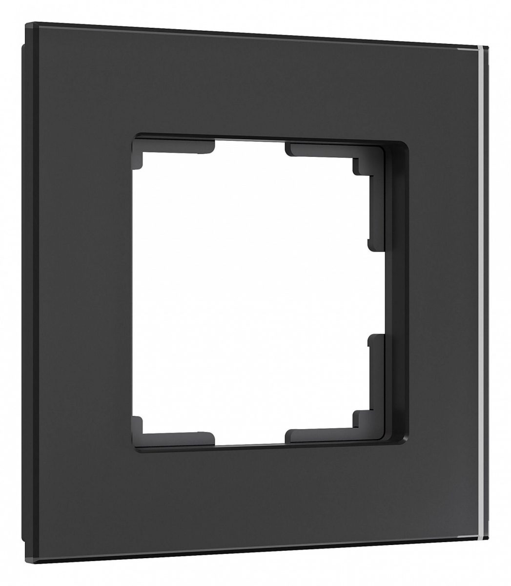 Рамка на 1 пост Werkel Senso (черный, стекло soft-touch) W0013108