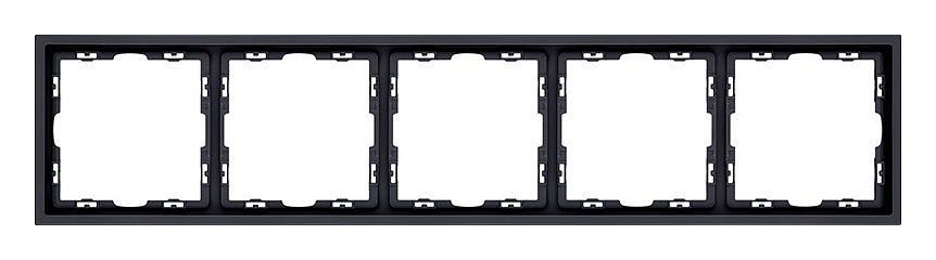 Рамка на 5 постов Kollinger Eclipse EC5BK