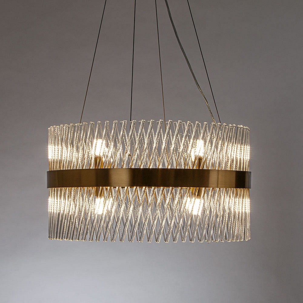 Подвесная люстра Arte Lamp ACAPULCO A1073LM-12PB
