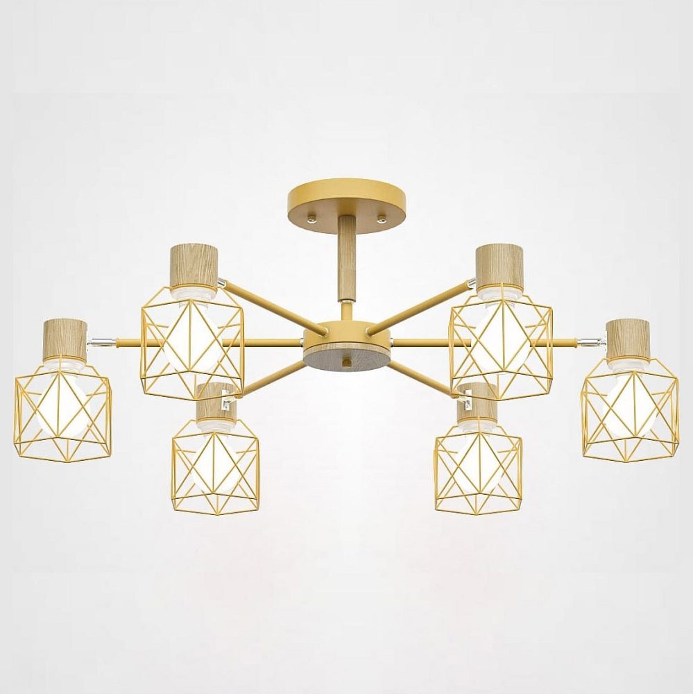 Люстра на штанге Imperiumloft Corf Yellow CORF-B01