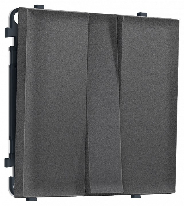 Выключатель трехклавишный без рамки Ambrella Volt MS MS655010