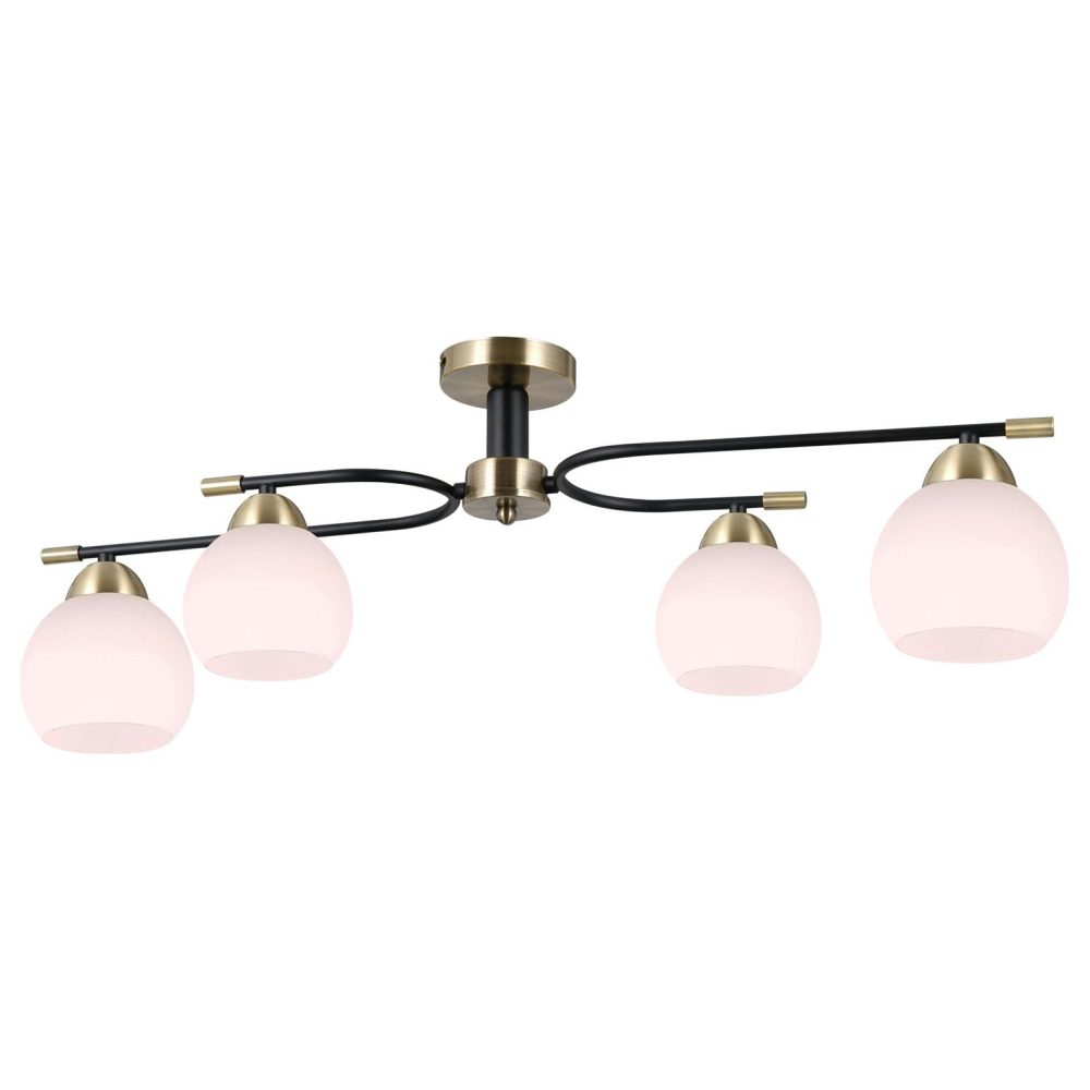 Потолочная люстра ILLUMICO LIBRA IL0638-4CSQ-24 AB BK LIBRA