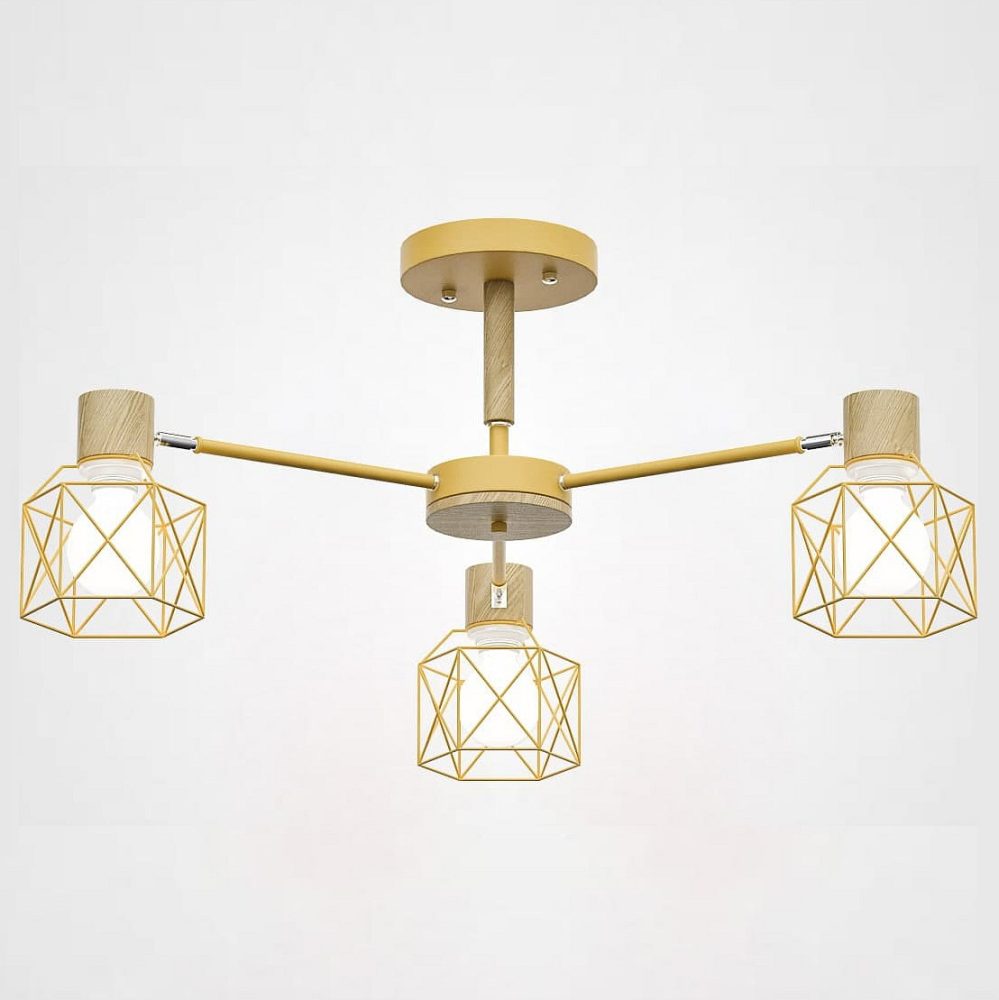 Люстра на штанге Imperiumloft Corf Yellow CORF-B01