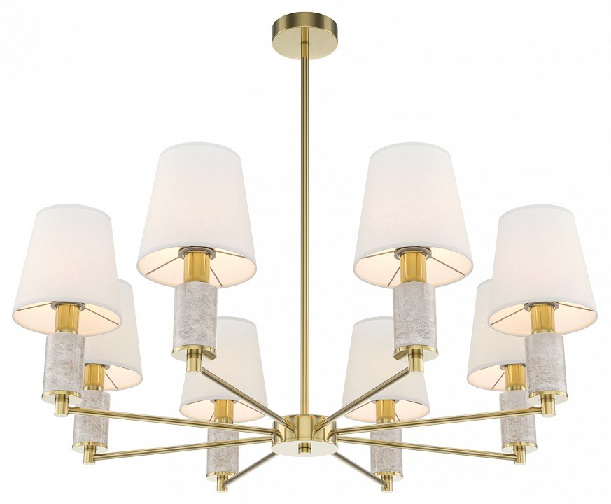Люстра на штанге Maytoni Лира MOD483PL-08BS