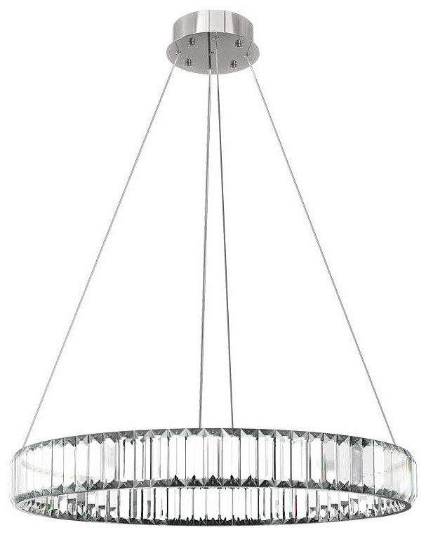 Подвесной светильник Loft it Crystal Ring 10135/600 Chrome