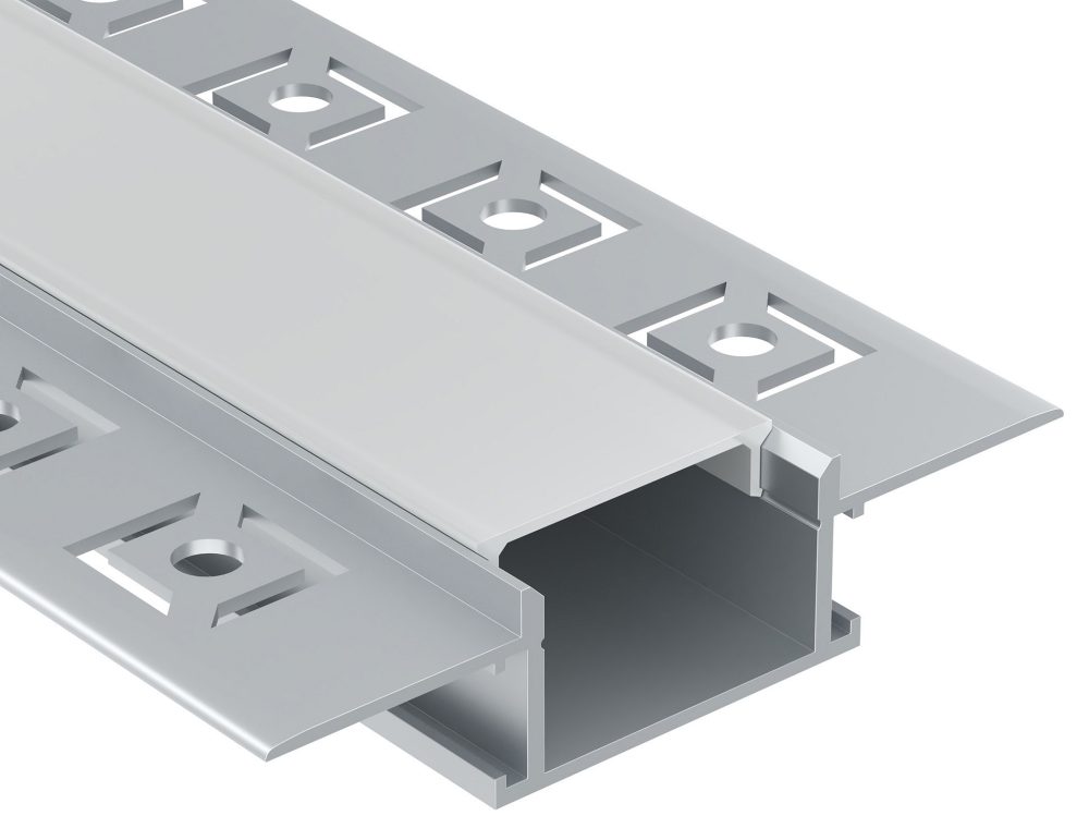 Профиль встраиваемый Maytoni Led Strip Встраиваемый со скрытым фланцем профиль ALM011S-2M