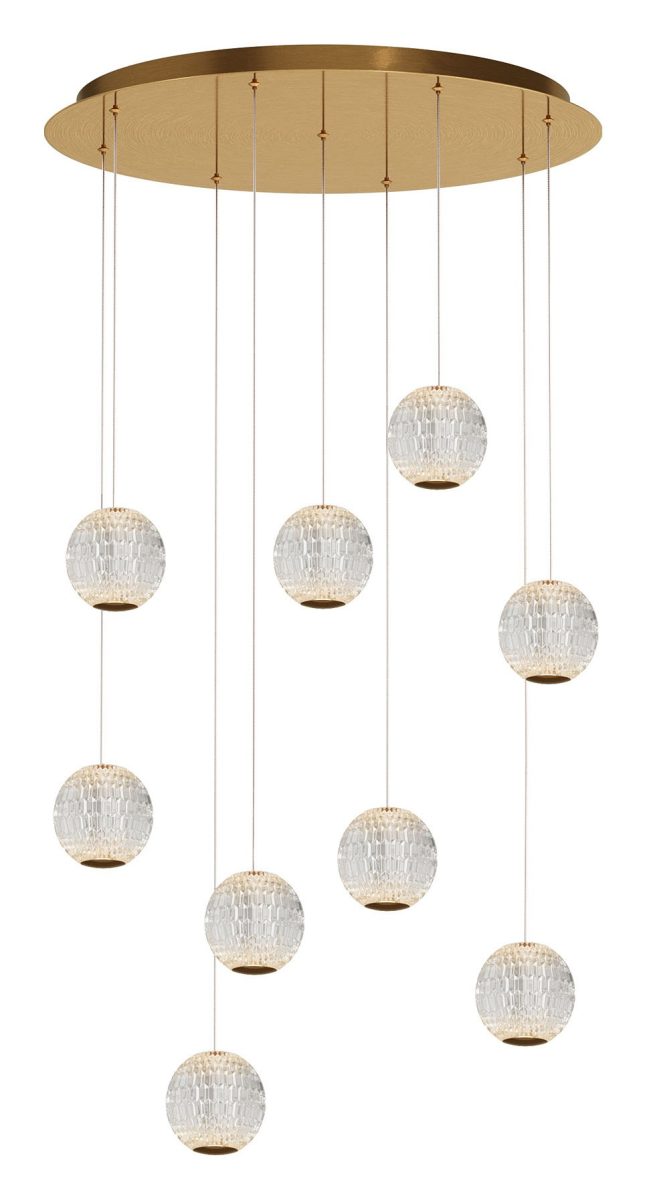 Подвесная люстра Maytoni Сапфир MOD293PL-L56BS3K