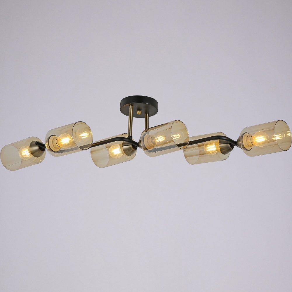 Светильник на штанге ILLUMICO Bice IL8148-6COU-79 BK BR Bice