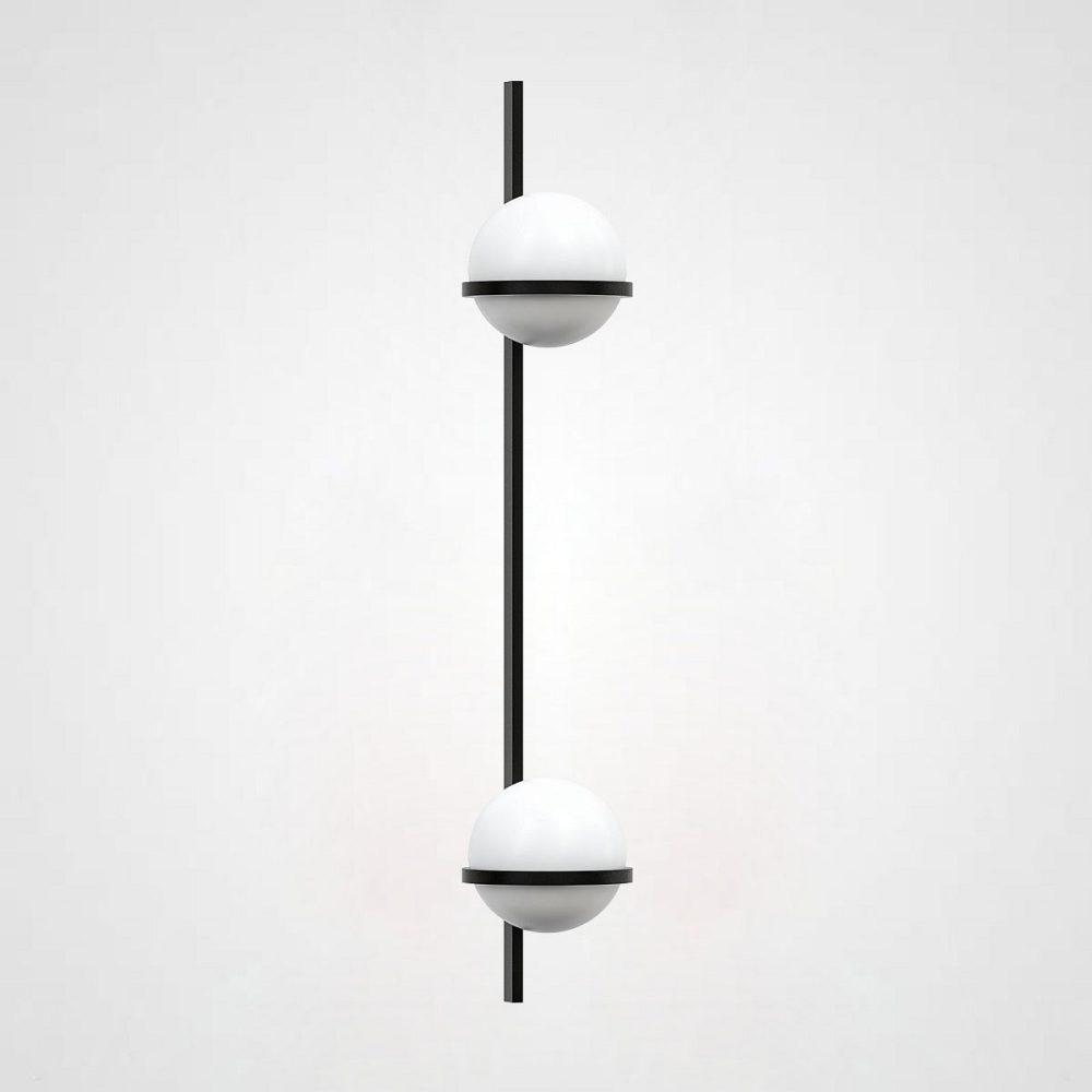 Бра PALMA Wall lamp 2 шара вертикальная арт