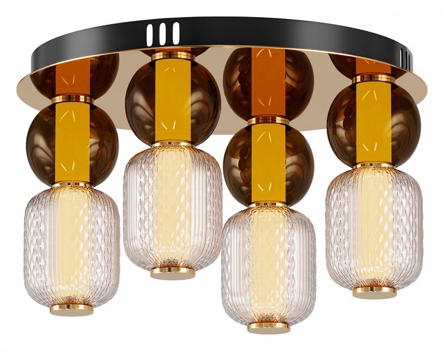 Потолочная люстра Maytoni Капля MOD273CL-L60G3K