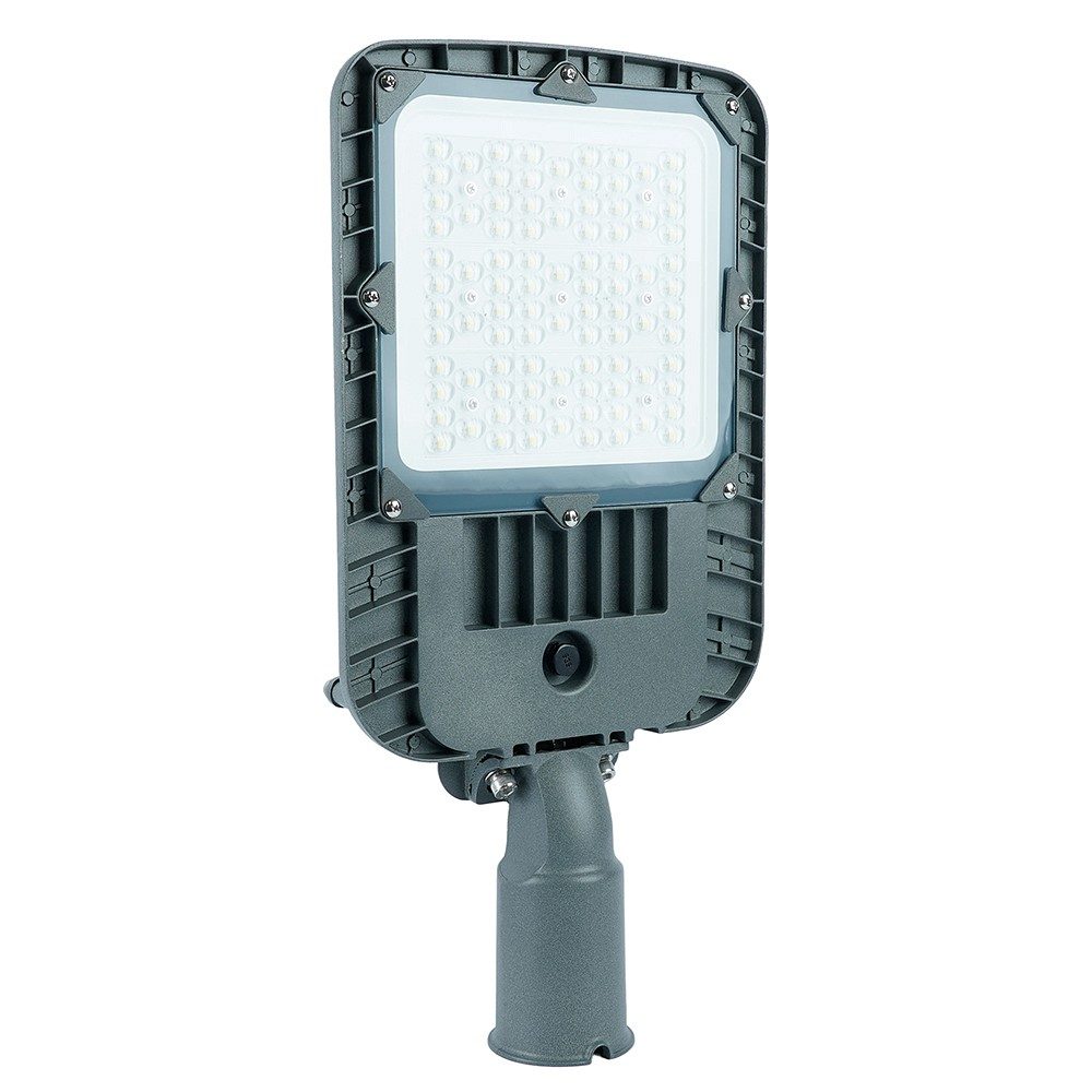 Светодиодный уличный консольный светильник Feron серии TR 100W 5000K AC90-300V, СЕРЫЙ