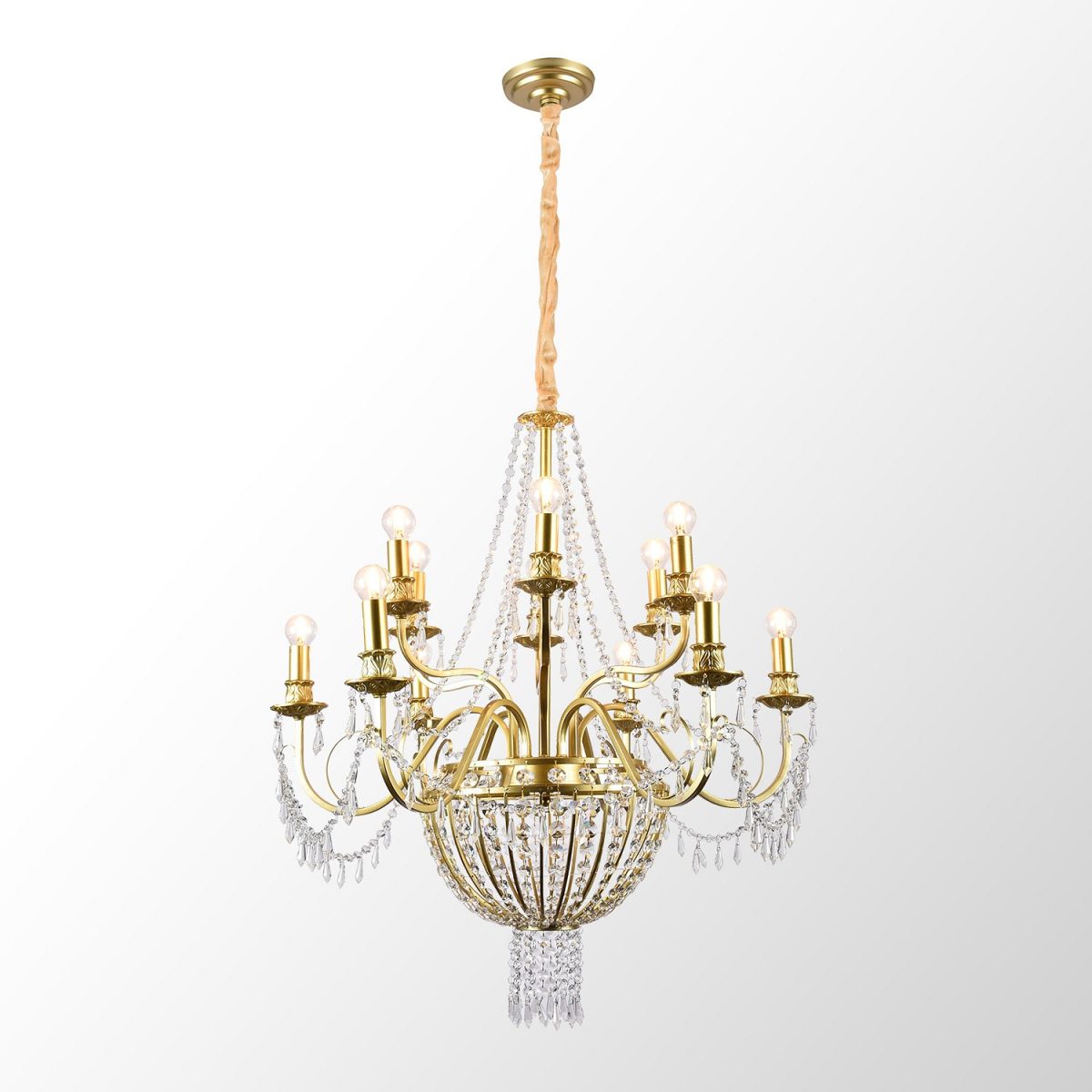 Подвесная люстра Lussole Rains LSP-6004