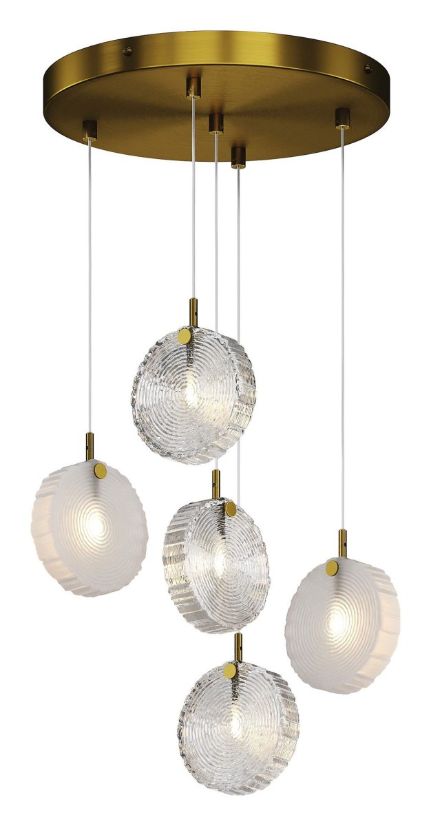 Подвесная люстра Maytoni Мороз MOD254PL-05BS