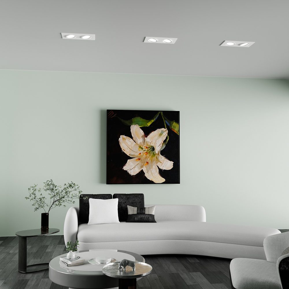 Встраиваемый светильник LIGHTERA МУН LE204RL-2W