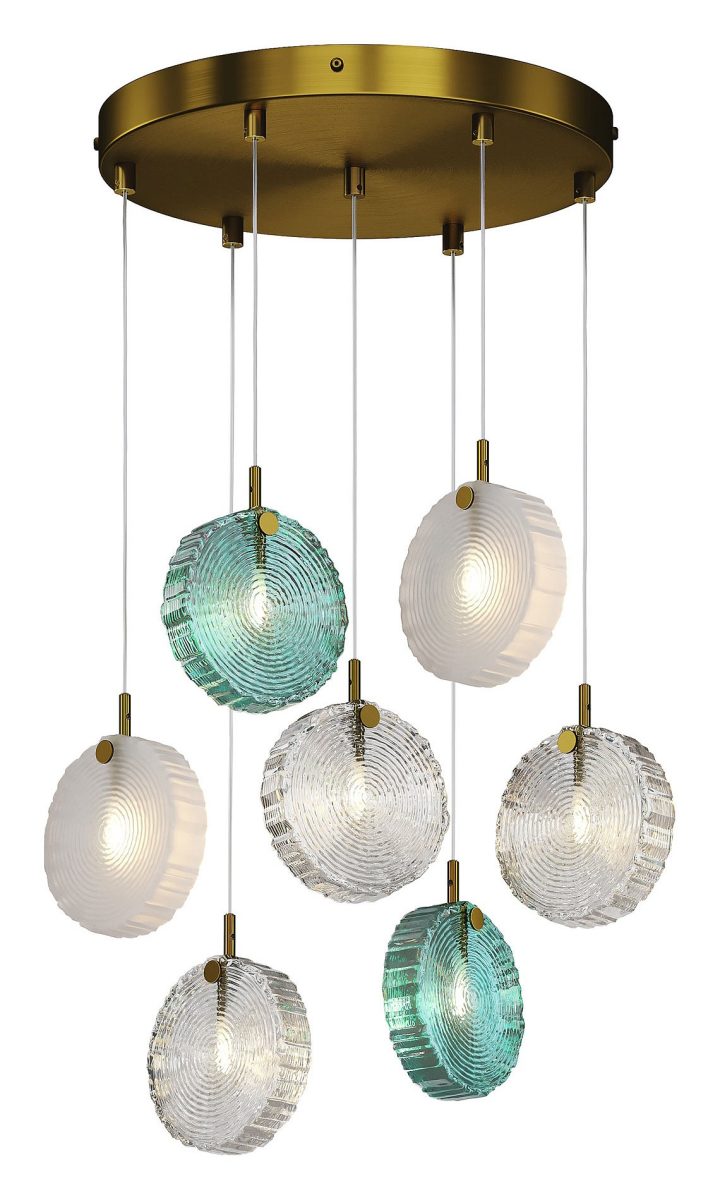 Подвесная люстра Maytoni Мороз MOD254PL-07BS