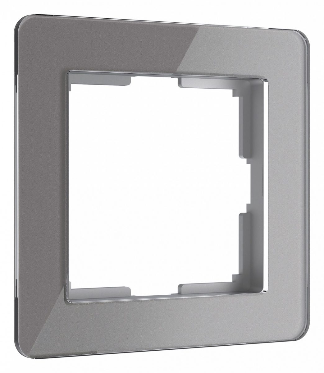 Рамка на 1 пост Werkel Acrylic (графит) W0012704