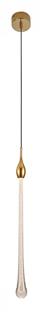 Подвесной светильник Newport 15500 15501/S champagne gold