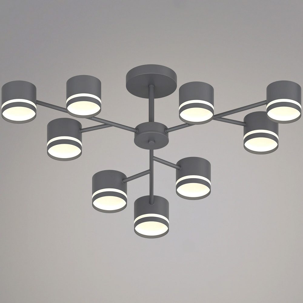 Люстра на штанге Reluce 97730 97730-0.3-09 GX53 GREY