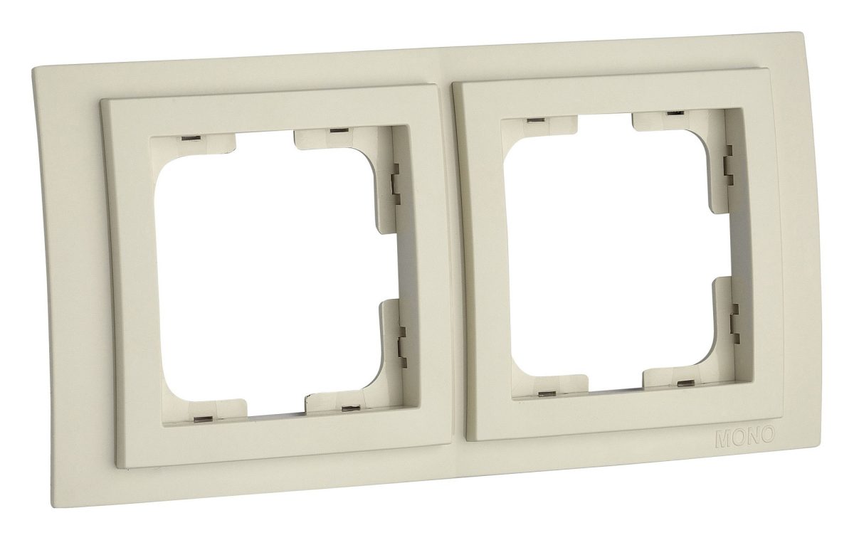 Рамка на 2 поста Mono Electric Larissa 103-171700-161