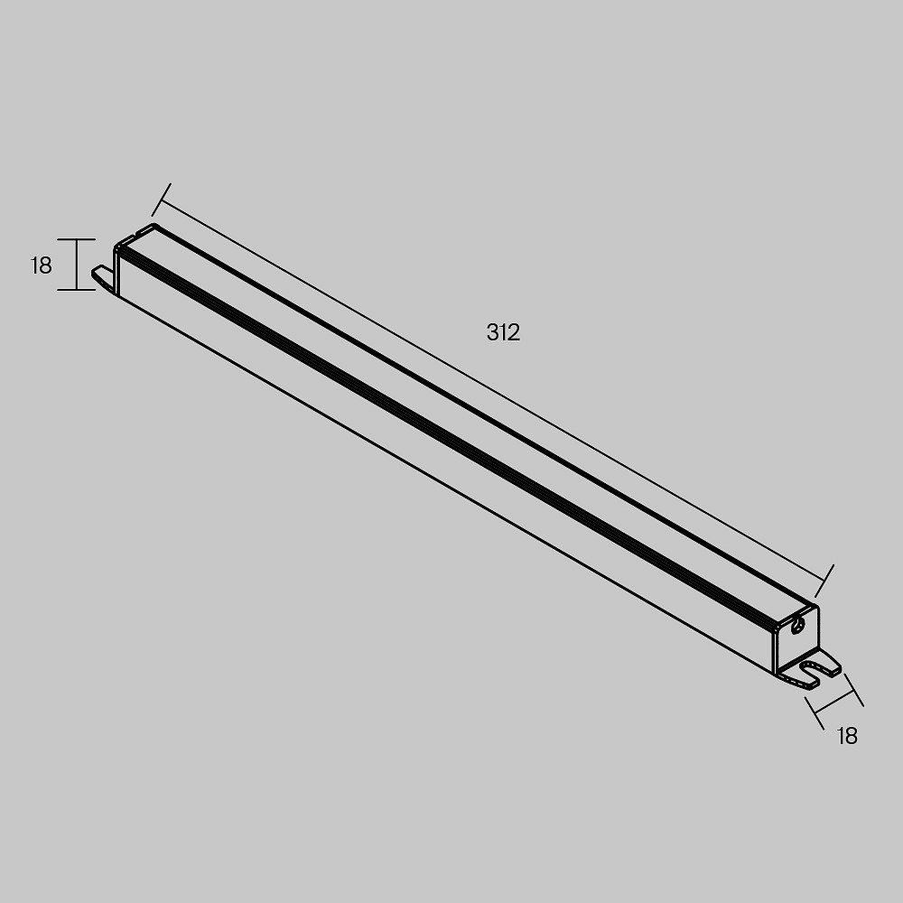 Блок питания Maytoni Led Strip Блоки питания 12В 811018
