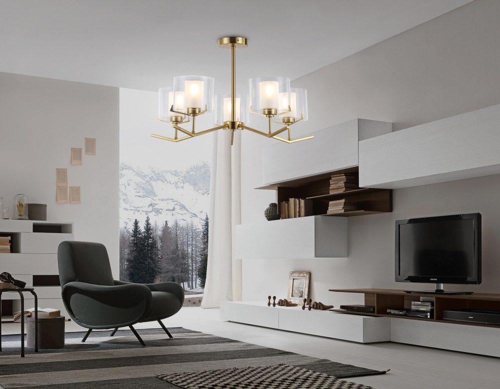 Люстра на штанге Ambrella Light HIGH LIGHT LH57007