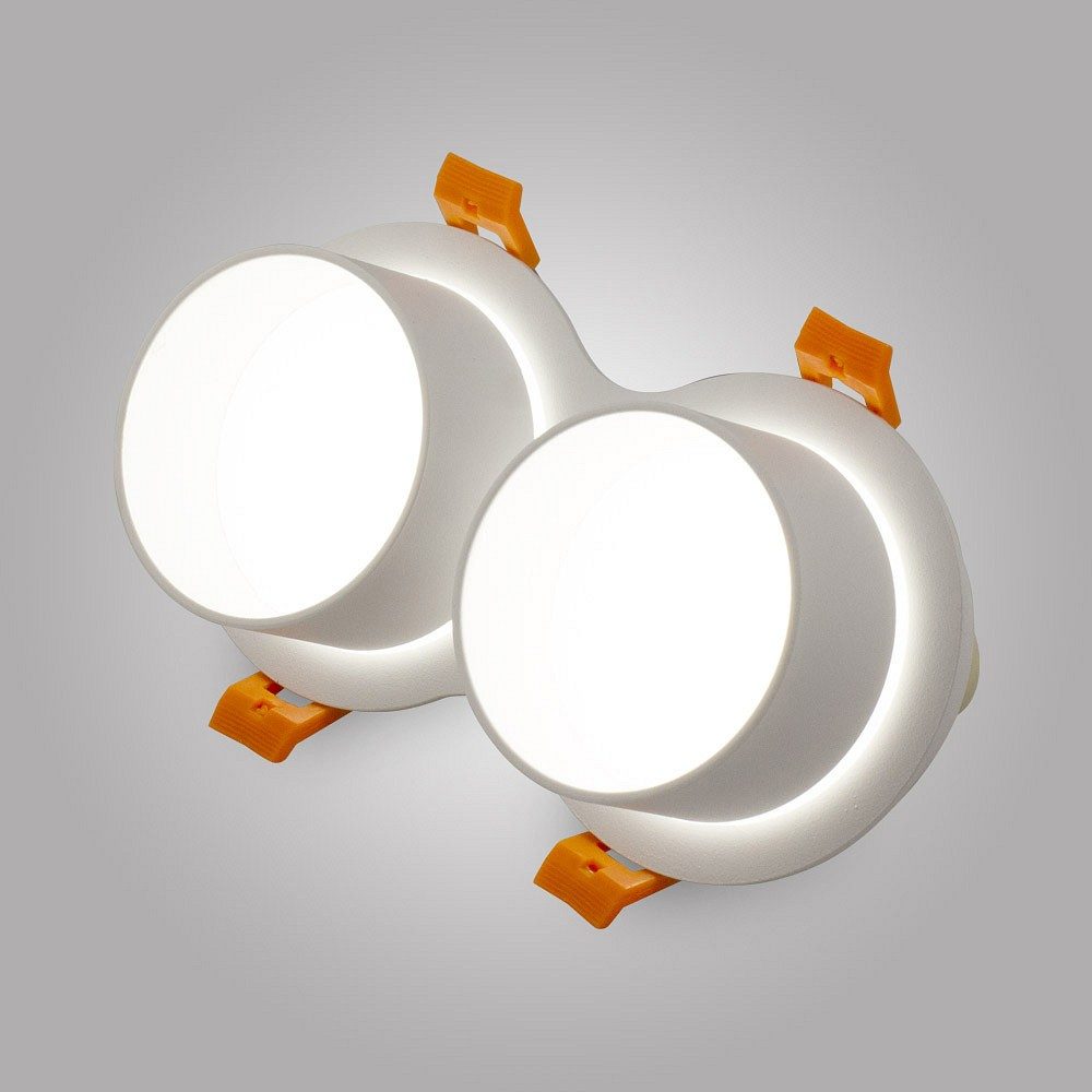 Встраиваемый светильник AM-Group АМ 472/2 AM472/2-WH