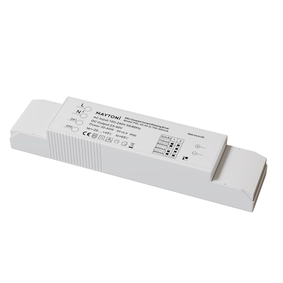 Блок питания Maytoni Lighting control Источники тока PSL-DL40-S-750-900mA