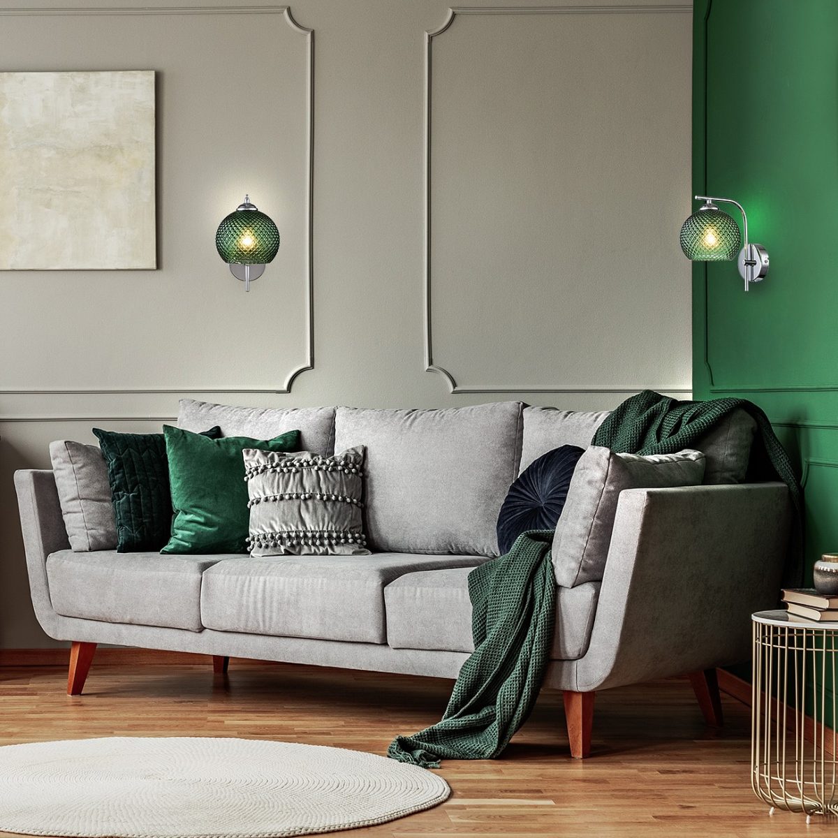 Настенный светильник Escada 10197/1A E14*40W Green