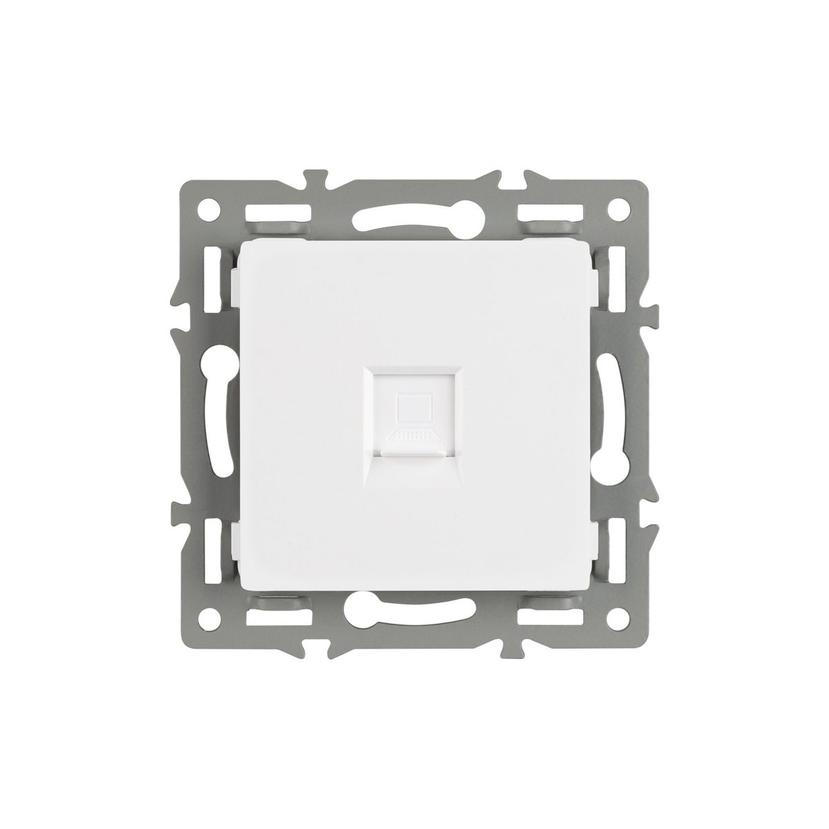 Розетка Ethernet RJ-45 и со шторками, без рамки Arlight SCT 045301