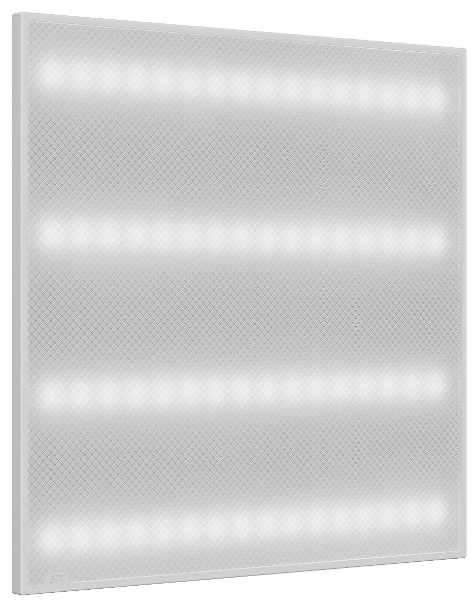 Светильник ДВО ST Luce STANDART IP40 595*595*19 мм 36Вт 4200лм 6500К призма ( Коммерческое освещение
