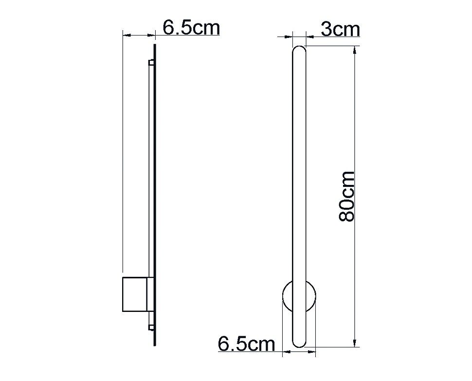 Бра Italline IT08-80 IT08-8020 black