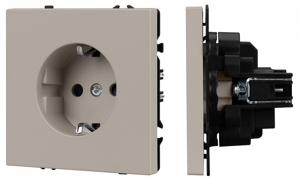 Розетка с заземлением, без рамки Arlight SCT-NOBE 059452