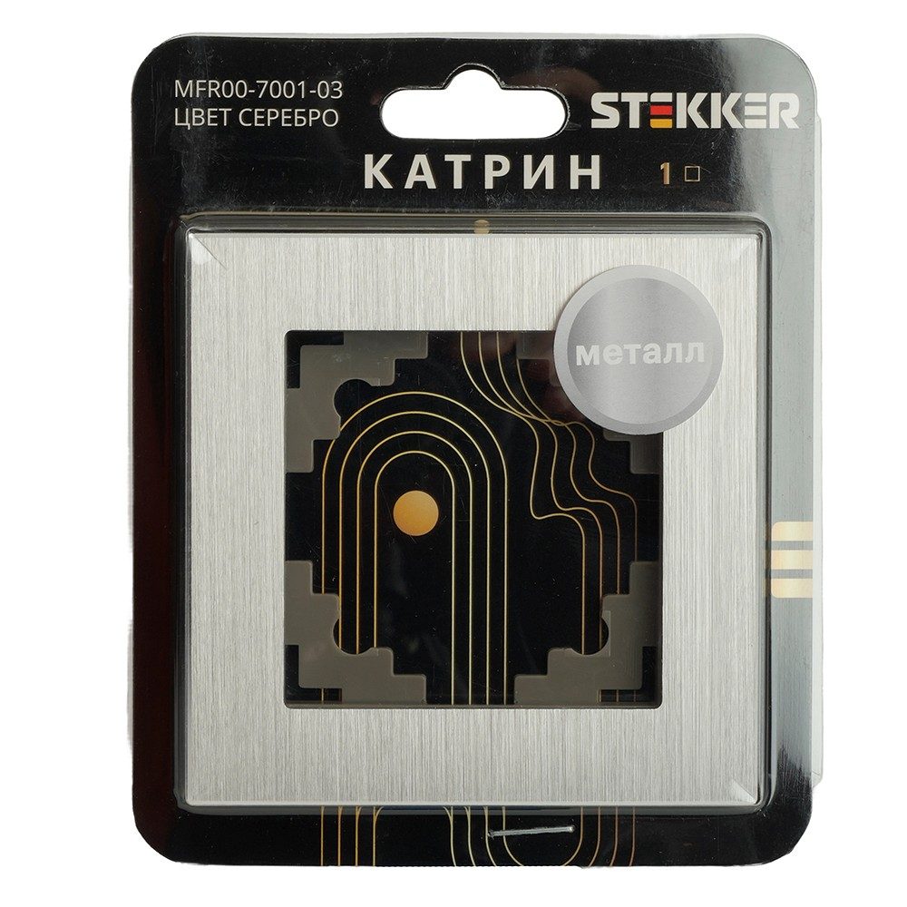 Рамка на 1 пост Stekker Катрин 50011