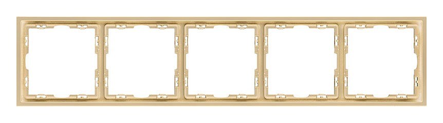 Рамка на 5 постов Kollinger Eclipse EC5GD