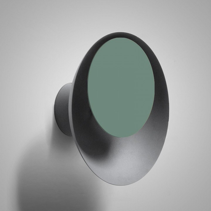 Бра TWIRL D32 Grey/Green арт TWIRL01