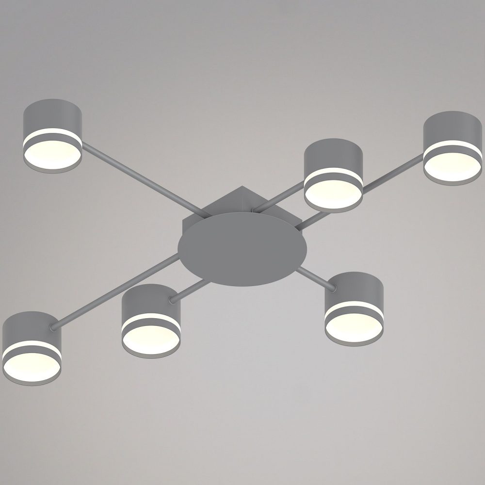 Потолочная люстра Reluce 56730 56730-0.3-06 GX53 GREY