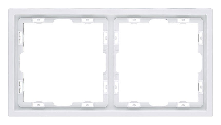 Рамка на 2 поста Kollinger Eclipse EC2WH
