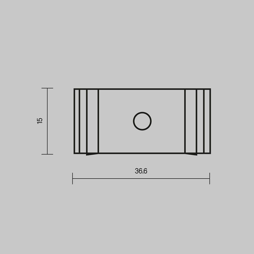 Крепление Maytoni Led Strip Накладной профиль 642032